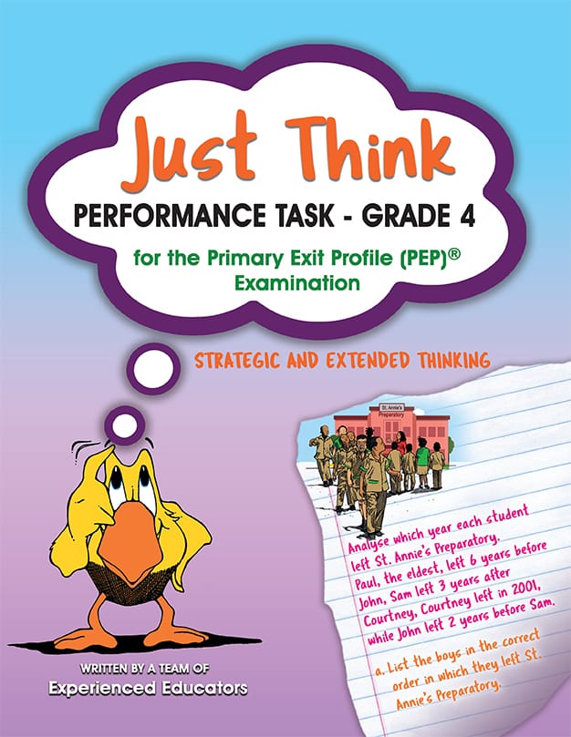 Just Think – Performance Task Grade 4 (PEP Examination)